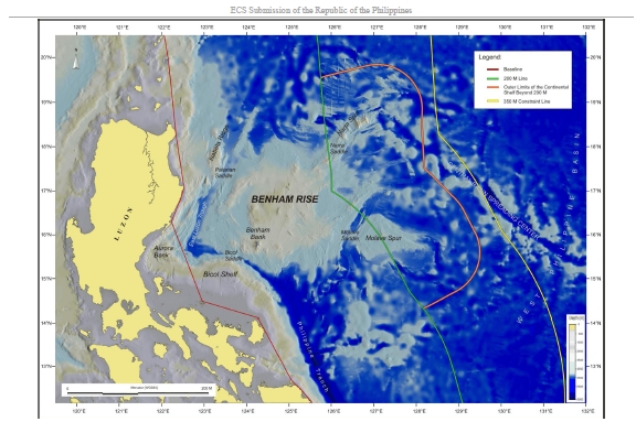 Philippines may win claim over Benham Plateau
